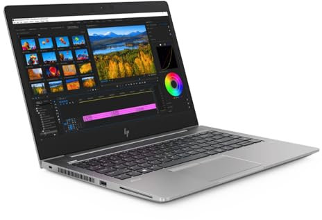 HP ZBook 14u G5 14 Zoll 1920x1080 Full HD Intel Core i5 256GB SSD Festplatte 8GB Speicher Windows 10 Pro Webcam Notebook Laptop (Generalüberholt)