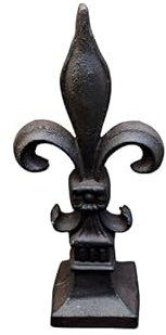 EXNER Französische Lilie Gusseisen Höhe ca. 26cm