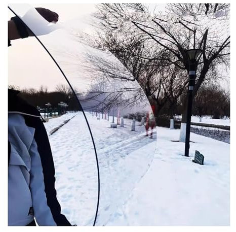 LXBAMKEA Customize Polycarbonate Plastic Sheet, Clear Pergola Canopy Cover, Water Proof UV Resistance PC Endurance Board, Outdoor Garden Greenhouse Roof Cover(1.5mm)