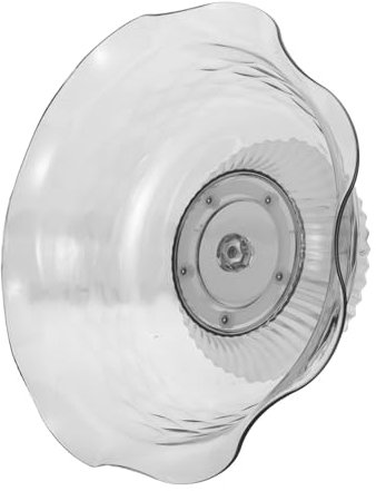 MUCKLILY Soporte Giratorio Para Tartas Con Patas, Plato Redondo De Plástico Para Servir Para Magdalenas, Galletas, Pastel De Cumpleaños, Soporte De Exhibición De Postres Para Fiestas,