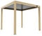 VERDELOOK | Pergola Bioclimatica Atena 120, 3x3 – H.2.5 Metri, Colore Legno Naturale e Grigio, con Lamelle Frangisole Orientabili, con Grondaia di Scolo, Gazebo in Metallo, Tettoia Giardino