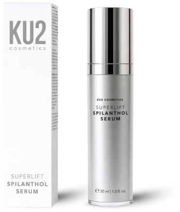 KU2 Cosmetics Superlift Spilanthol Serum, 30 ml | Anti Aging, Mit Peptiden, Multi-Hyaluron, Feuchtigkeitsserum, Gesichtsserum