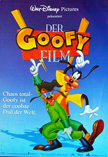 Der Goofy Film Filmposter gerollt A3 29x42