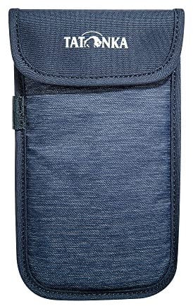 Handyhülle Tatonka Smartphone Case XXL (16,5x8,5cm) - Rundum gepolsterte Schutzhülle fürs Handy mit Klettverschluss-Deckel - Innenmaße: 16,5 x 8,5 cm (navy)