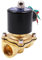 WANGCL Elettrovalvola Acqua 220V Elettrovalvola Irrigazione Elettrovalvola Normalmente Chiusa - DN15 1/2 Per Aria Acqua Olio