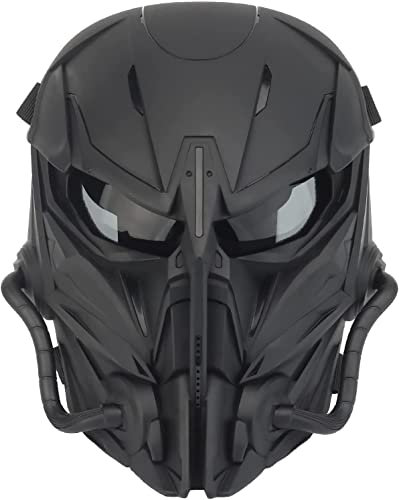 Aifordge Taktische Airsoft Maske Nerf Rival Maske mit UV400 Schutz Punisher Maske für Nerf Wars N-Strike Elite Games Rival und Sportschutz