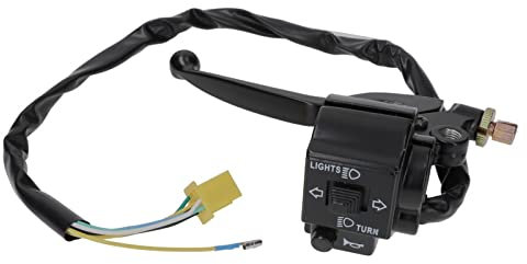 UK-Motors Kupplungshebel Armatur mit Lichtschalter links für Suzuki GN GS 125 GN125 GS125
