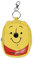 DISNEY Winnie l'ourson Porte-clés Mini sac à dos Jaune et rouge, Rouge, jaune et noir, Taille unique, Moderne