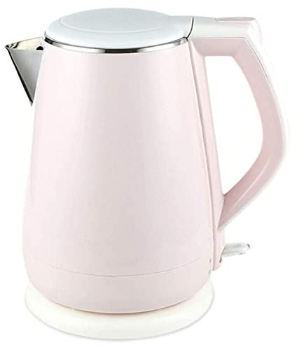 FairUo Bouilloires, 1,5 L À Double Mur Cool Tactile Thé À Thé, 1800W Filtre À Eau À Bouil/Rose/15 * 15 * 25Cm