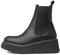 Rocket Dog Heyday Womens Black Platform Ankle Boot - Size 8 UK - Black
