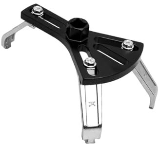 Suvnie Universal Fuel Pump Removal Tool, Adjustable Car Fuel Pump Lock Ring Tool for 5 or 7 Holes Type Fuel Tank Lid, 5.31 to 7.17 Fuel Tank Cover Collar Ring Spanner, Car Accessories