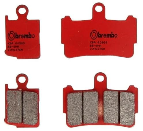 BREMBO 07HO37SA Bremsbelagsatz Bremsbeläge Vorne Kompatibel mit HONDA MOTORCYCLES VFR