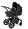 Ickle Bubba Stomp Luxe Kinderwagen 3 in 1 All-in-One Reisesystem mit Isofix Basis - Kombikinderwagen Komplettset modern mit i-size Autositz - Kombi Reise Kinder-Baby-Wagen Set
