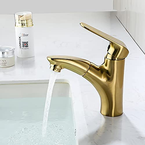 Küchenarmatur Wasserhahn Arbeitsplatte Küchenarmatur Pistole Grau Schwarz Kupfer Ausziehbarer Waschtischhahn Heißes und Kaltes Waschbecken Handwaschbecken Wasserhahn 12 4 Kupfer Grau Weiß Stabilize