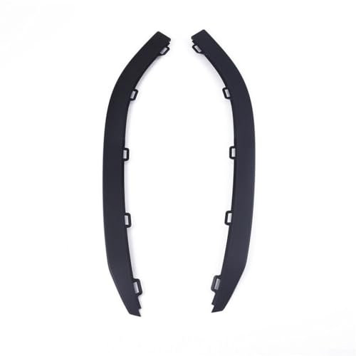 Zilimontt 1 paio di spoiler paraurti anteriore nero, finiture per paraurti anteriore per Golf MK7 2013-2017, spoiler splitter paraurti, kit splitter per paraurti anteriore per auto