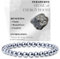 Terahertz - Energie - Bracelet de Perles Pour Femmes 6mm en Semi-précieux Naturel élastique élastique Cristal Bijoux Cadeaux de Yoga