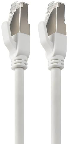 APM Cable Ethernet Cat 8, 0,5M, RJ45, red 40 Gbps, 2000 MHz, blindado S/FTP, cable Internet de ultra alta velocidad, compatible con PC Modem Router TV Box Xbox Switch PS5 PS4 Gaming, 560369