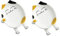 IMIKEYA 1juego Soporte De Utensilios De Cocina De Cerámica Forma De Gato Cartoon Para Cucharas y Espátulas Accesorio Para Cocina