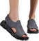 Generisch Mesh Atmungsaktive Damen Sport Sandalen Schuhe Turnschuhe Wanderschuhe Leicht für Sommer Damen Sandalen Schuhe Damen Schlappen (Grey, 38)