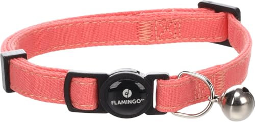 Flamingo Halsband Lomi Zartrosa – 20-35cm x 10mm x 2mm, Katzen