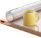 Björn&Schiller Tischfolie transparent mit abgeschrägten Kanten, 2mm dick, Tischschutz 90x120cm, Tischdecke, Schutzfolie für Tisch, glasklare Folie, hitzebeständig bis 55°C