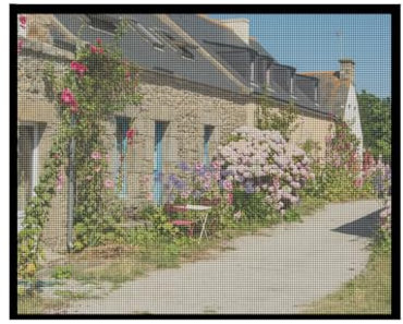 Zanzariera Porta Finestra 130x145cm Nero Tenda Anti Insetti Mosche Zanzare su Misura Facile Montaggio per Porte Scorrevoli Garage Finestra