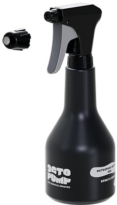 OctoSpray Bottle Spray & Foam 500 | Universal Spray Bottle | 500 ml | Includes Separate Foam Nozzle | Commercial, Workshop, Kitchen, Grill, Household and Garden | Made in Germany
