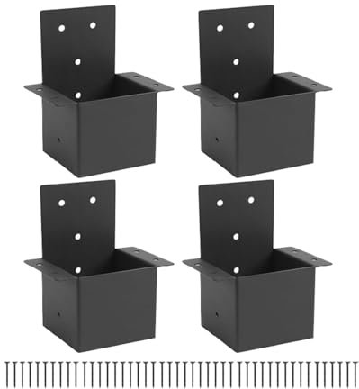 Ｚｉａｌｏｆｉ 4 Stücke Pergola Hardware für Gartenarbeit DIY Pergola Projekte