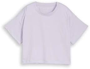 TOM TAILOR Mädchen 1050063 Cropped T-Shirt mit Rückenprint