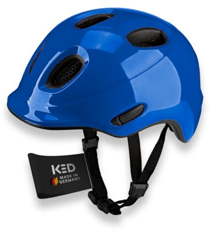 KED Meggy Spark Kinderfahrradhelm, Inmold, 360° Verstellsystem, Reflektoren, Insektenschutznetz, Leicht, Verstellbar, Made In Germany