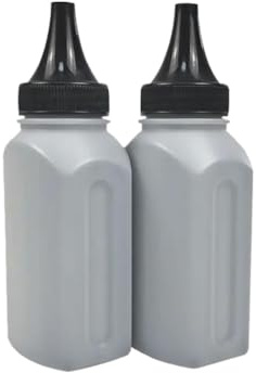 SINOSCOGO Laserdrucker-Tonerpulver-Nachfüllset, 4er-Pack, kompatibel mit Druckerzubehör CRG-407 CRG-507 CRG-707 CRG-907 Ersatz(2Black Toner)