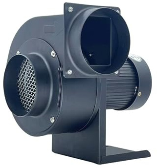 JHXHFJXZ Ventilateur d'extraction centrifuge CY120 90 W for canalisations, dépoussiérage industriel, ventilateur puissant à plusieurs ailes À haute pression(CY120-Horizontal)
