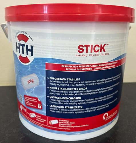 HTH Hypochlorite de Calcium Stick 4,5 kg