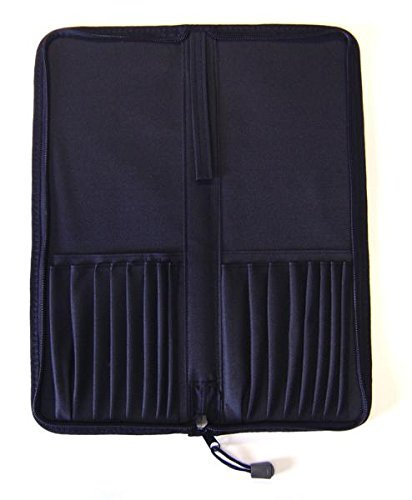 Professional Artist's Zipper Folding Brush Case Holds 16 Brushes Great for Outdoor Painting 37cm x 14cm