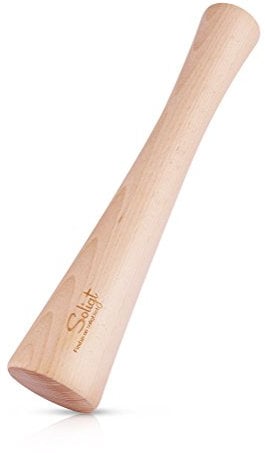 Soligt Sauerkraut-Pfunder für Einmachgläser, 30,5 cm, massives Holz