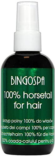 Schachtelhalm 100%: starkes und gesundes Haar, gegen Haarausfall 100 ml BINGOSPA