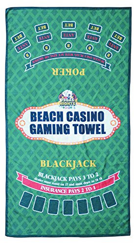 CKB LTD Oliphant Vegas Nights Gaming Strandtuch