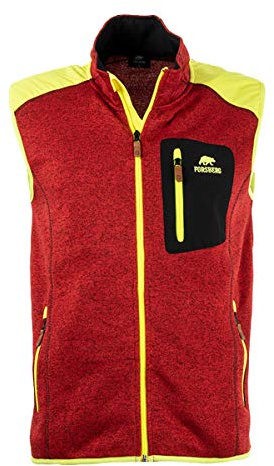 FORSBERG Lönna Strickfleeceweste warm funktionell für Freizeit und Arbeit