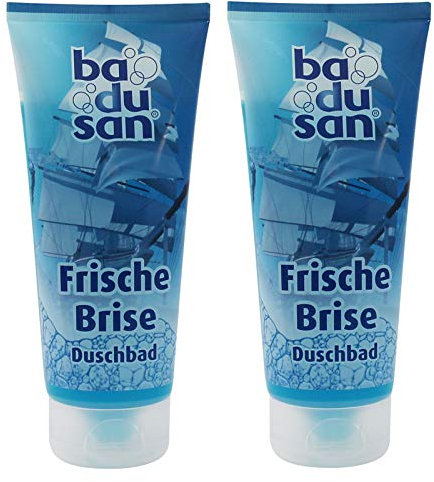 2er Pack Badusan Duschgel Duschbad Frische Brise 2 x 200 ml Tube