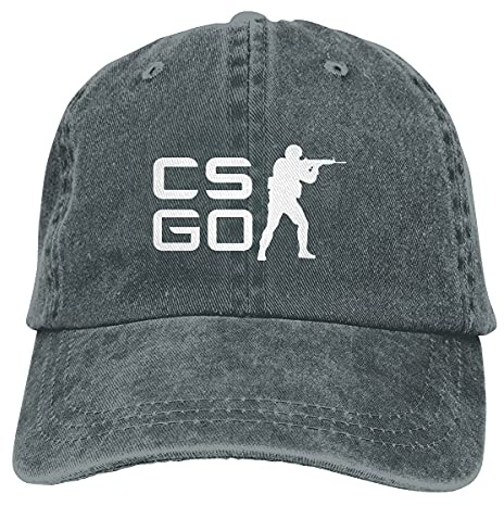 BAJIE Baseballmützen Csgo Logo Baseballmütze Cowboyhut Peaked Cap Cowboy Bebop Hüte Männer und Frauen Hüte