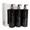 Print Maniacs Black Mrs Hinch Inspired Personalised 500ml Bottles Bathroom Lotion Kitchen Shampoo Conditioner Rose Gold Pump (Set 3, F2) (Grey)