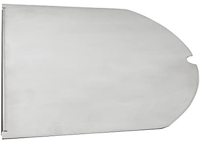 mocisa Edelstahl Grillplatte/Plancha passend für alle Grills der Weber Baureihe (Q200/Q2000 Baureihe)