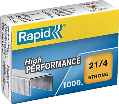 Rapid Heftklammern 21/4, Karton mit 1.000 Heftklammern