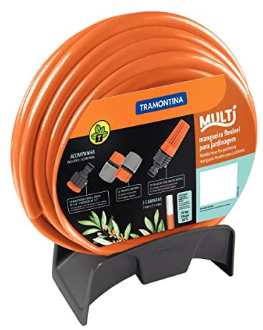 Tramontina 1/2 Flex Gartenschlauch 30m mit Zubehör