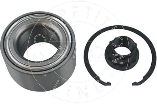 AIC Radlagersatz 57662 Vorne Links Vorne Rechts Außendurchmesser: 74mm Innendurchmesser: 40mm mit Mutter mit Sicherungsring