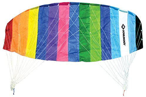 Schildkröt Dual Line Sport Kite 2.0, Zweileiner Lenkmatte, ab 14 Jahren, 75 x 200cm, inkl. Polyester Flying Line (60kp), 2 x 25m auf Winder mit Schlaufen, 2-6 Beaufort; 970469