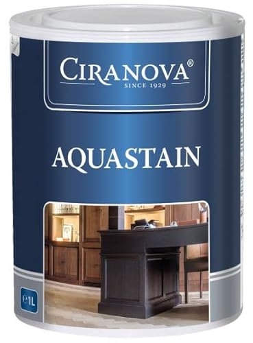 ciranova Aquastain tinte para madera a base de agua, 1 litro (RED 9002)