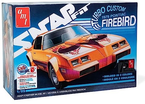AMT Round2 591211-1/25 1979 Pontiac Firebird Turbo Custom (Snap) - Maßstab 1:25