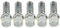 RIDEX 2070W0065 5x Bullone ruota Anteriore, Posteriore Bulloni Ruote & Dadi Ruota
