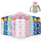 Autsel 500ml Gourde Isotherme Enfant avec Paille Bouteille Isotherme Étanche avec Sac Transport Arc en Ciel Gourde Bouteille d'eau en Acier Inoxydable sans BPA pour École Sport Maternelle